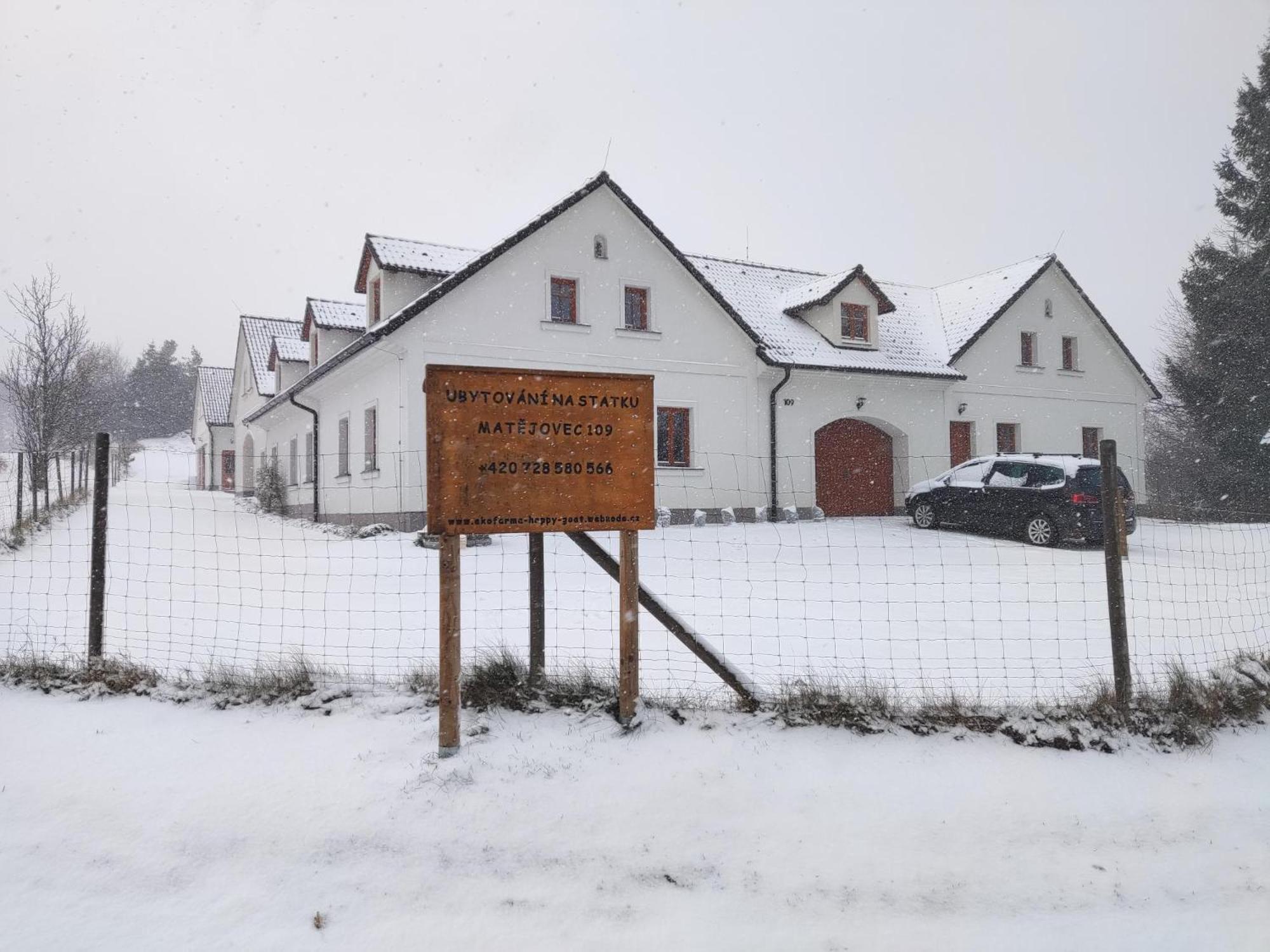 Matejovec 109 & Ubytovani Na Statku Český Rudolec Εξωτερικό φωτογραφία